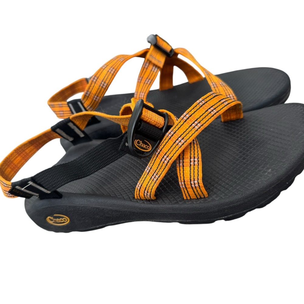 Chaco Z/2 Classic Womens 11 Yellow Canvas Strappy Hiking Sport Sandals no box